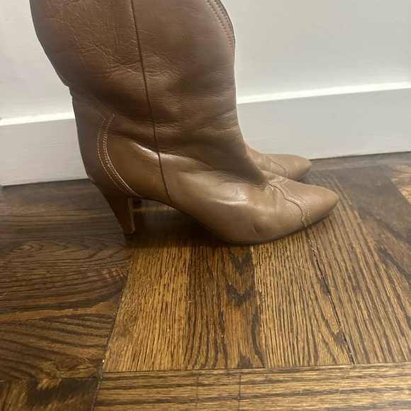 Isabel Marant Brown Leather Boots Size 40 - Picture 4 of 6